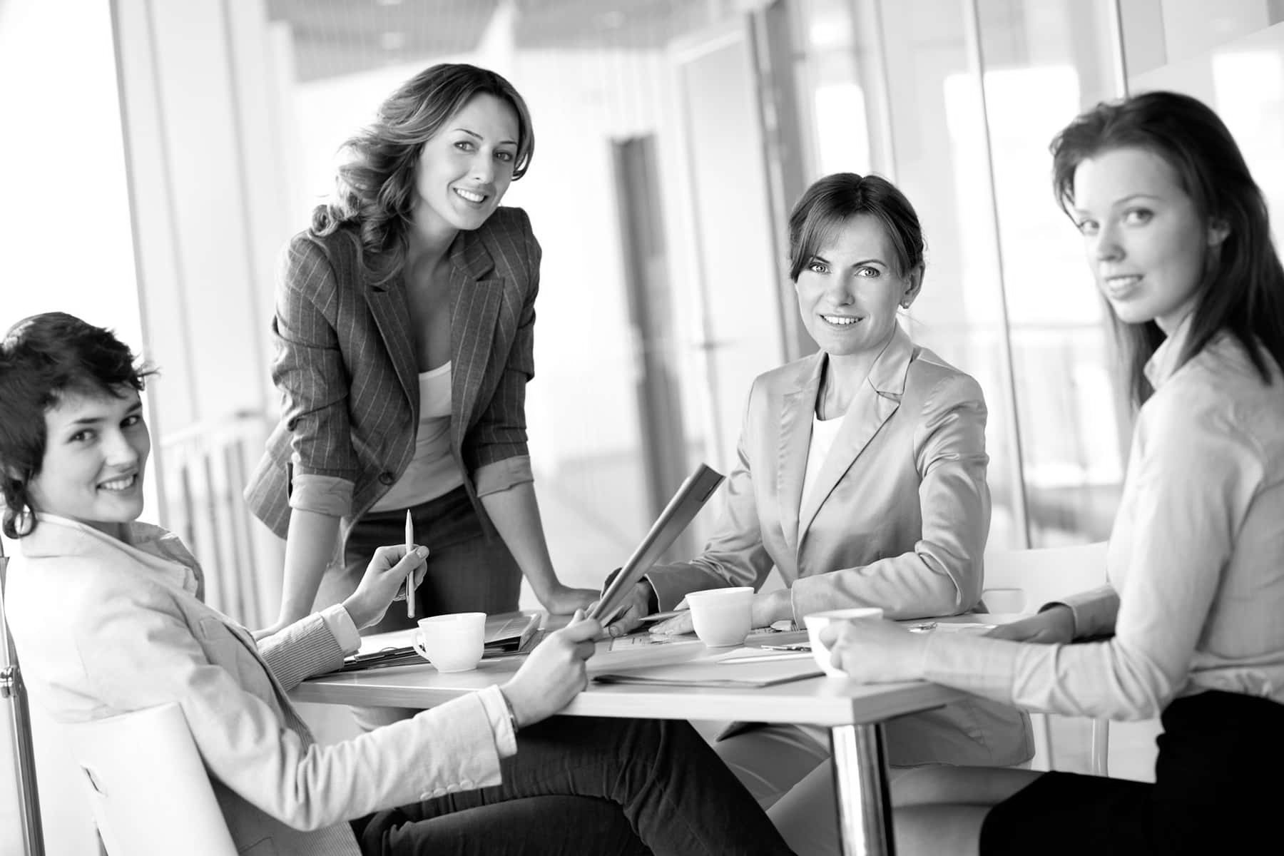 Professional person in business attire